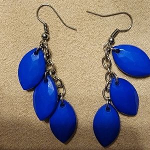 Blue costume jewelry